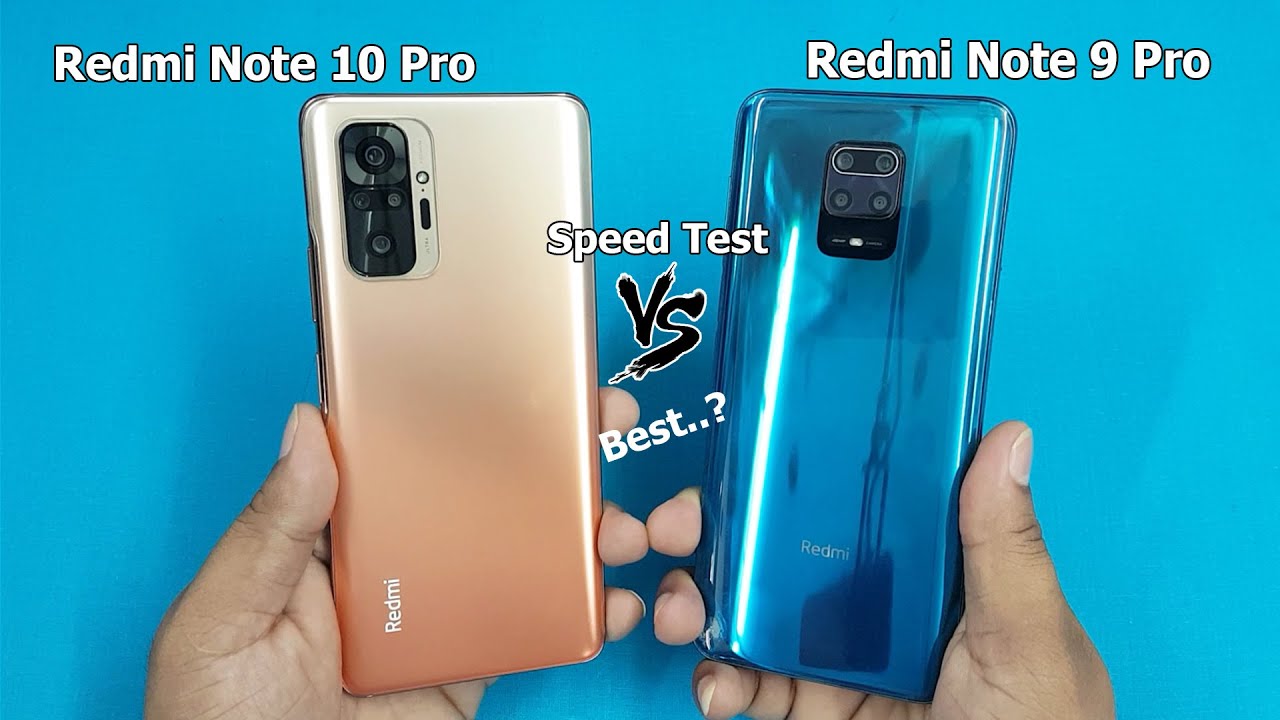 Redmi Note 10 vs Redmi Note 9 Pro