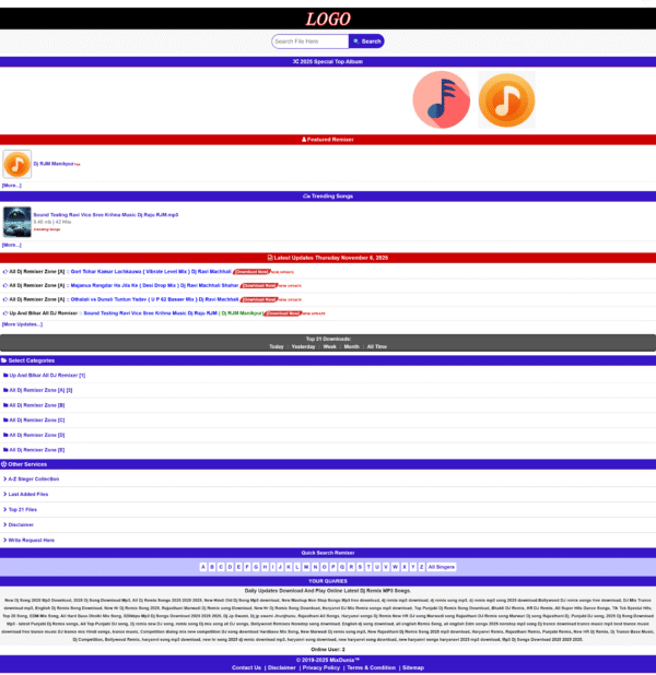 MixDunia Style - PHP Skyitech Music Script