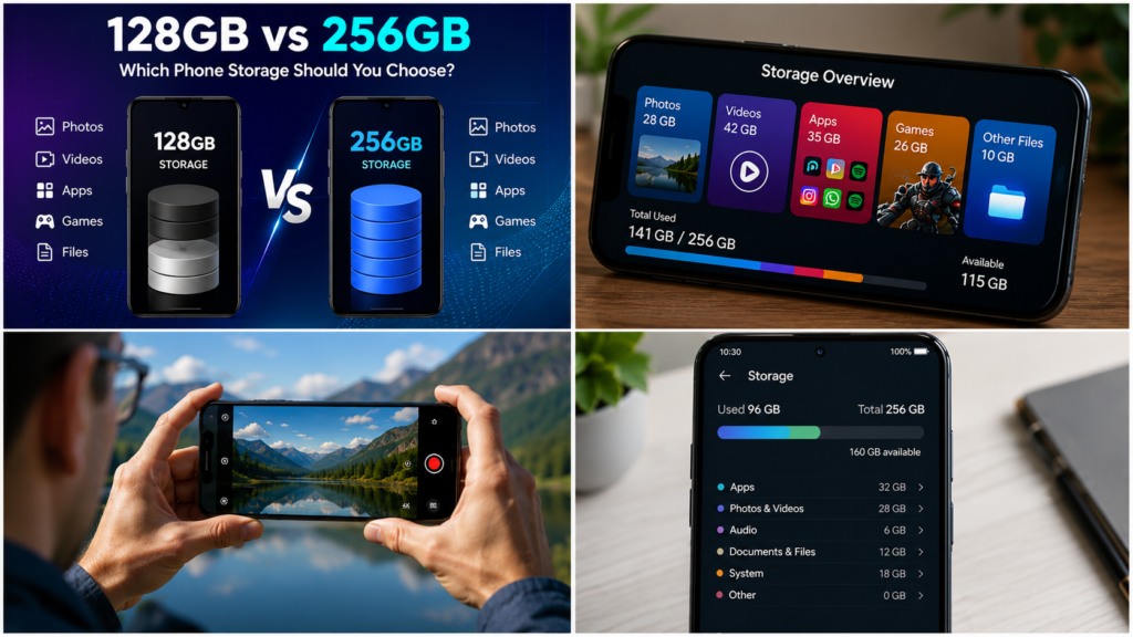 128GB vs 256GB: Which Phone Storage Is Best ?