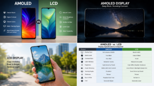 AMOLED vs LCD: Which Display Is Better for Phones ?