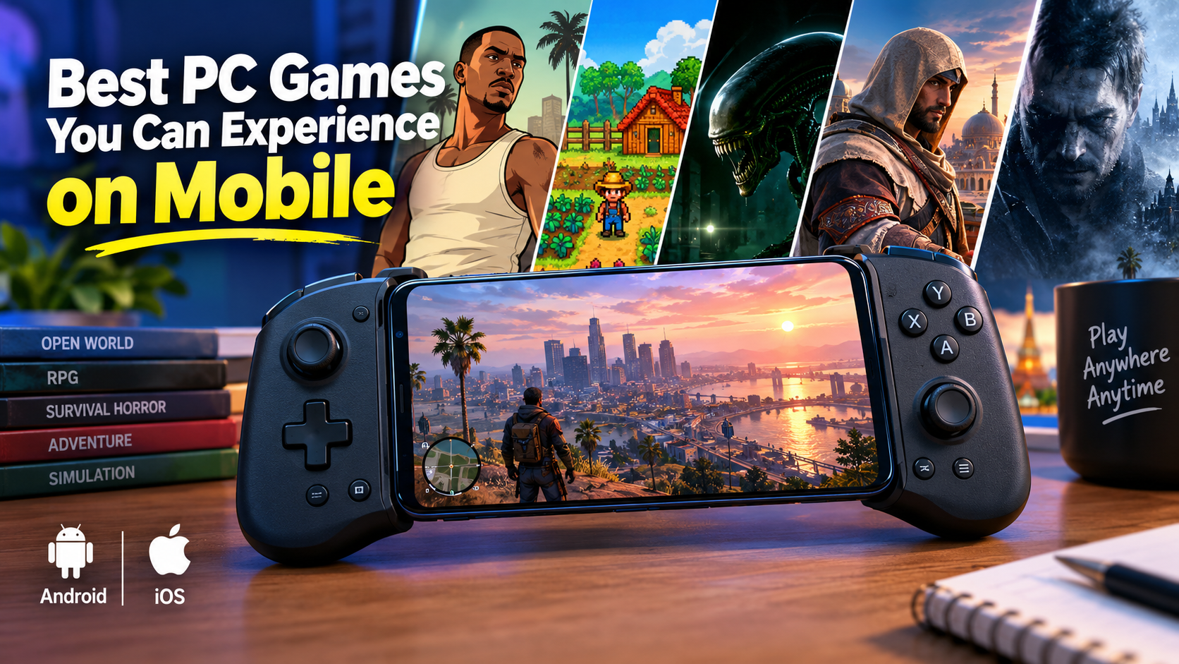 Best PC Games You Can Experience on Mobile Today