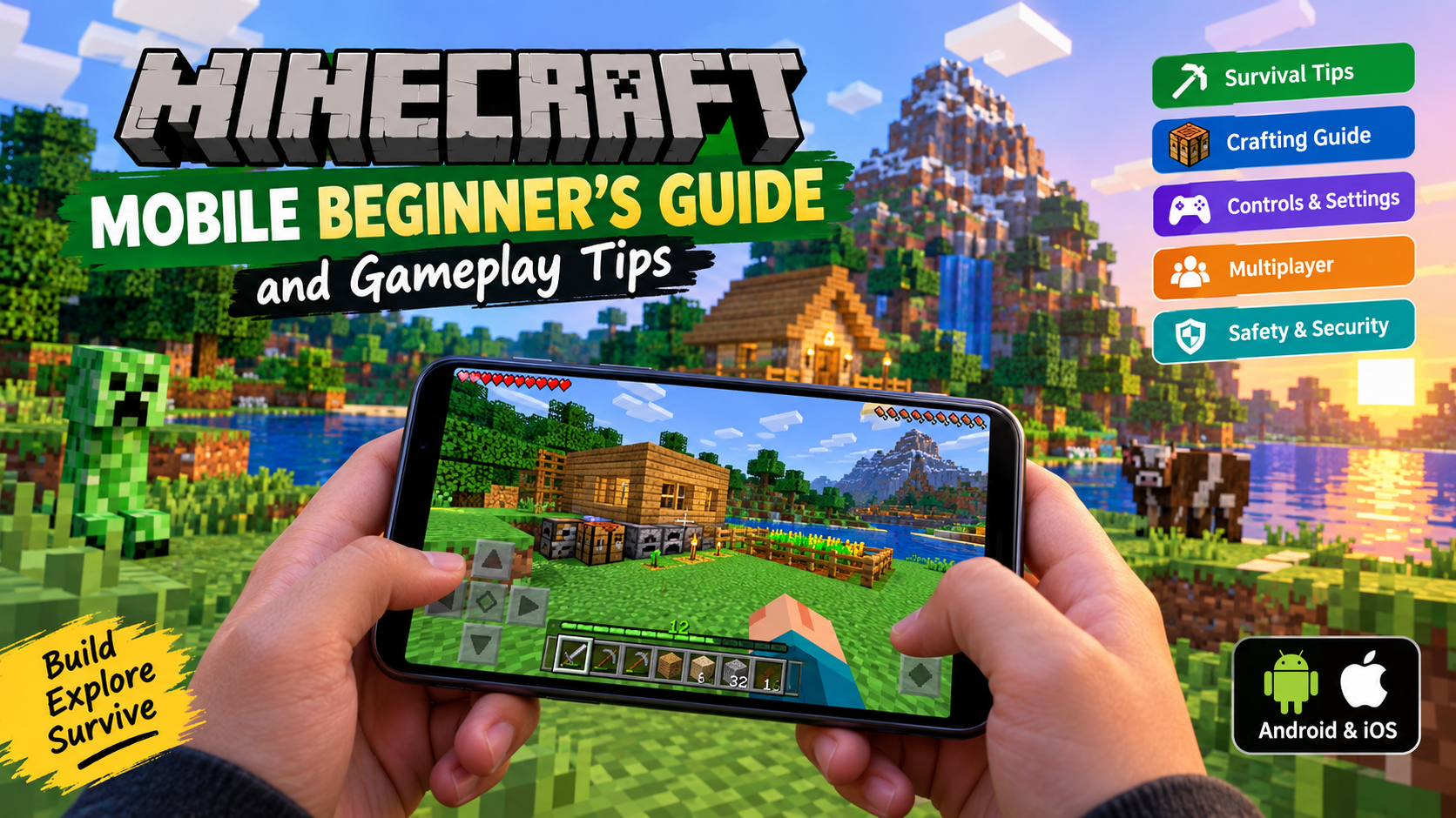 Minecraft Mobile Beginner's Guide: Tips for New Players